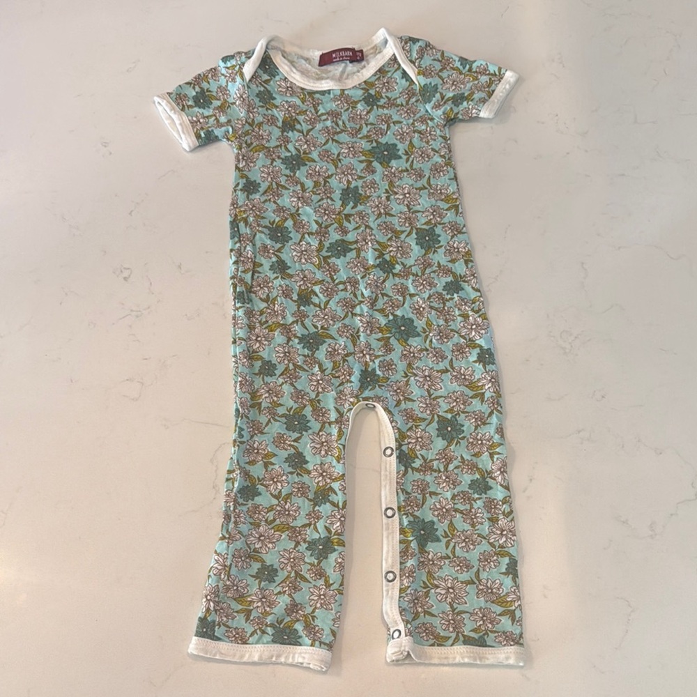 Floral Baby Romper